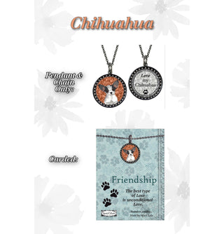 Spirit Lala: Dog Breed Pendant Necklace