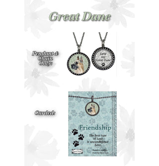 Spirit Lala: Dog Breed Pendant Necklace