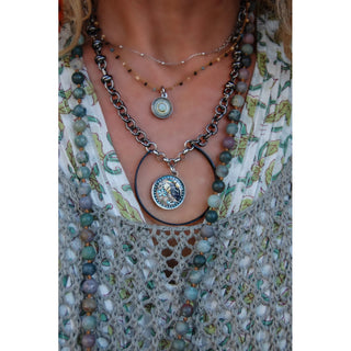 Raven U Ring Necklace
