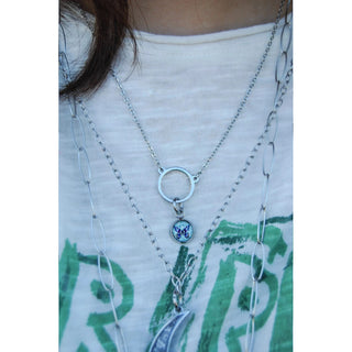 Butterfly Circle Of Life Necklace