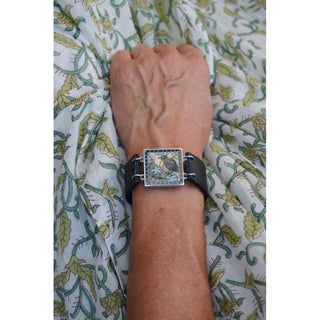 Raven Art Cuff Bracelet