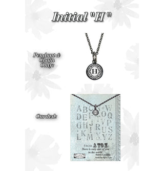 Spirit Lala: Small Initial Pendant Necklace