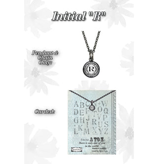 Spirit Lala: Small Initial Pendant Necklace