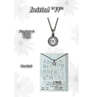 Spirit Lala: Small Initial Pendant Necklace