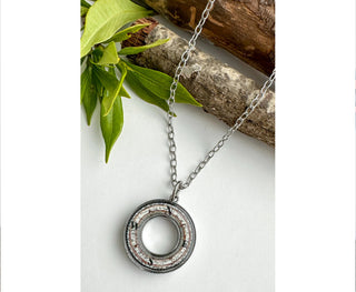 Spirit Lala: Compass Open Circle Pendant Necklace
