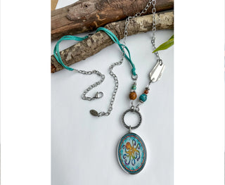 Spirit Lala: Octopus Large Oval Spoon Necklace