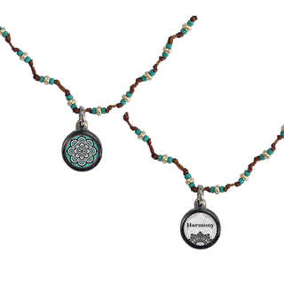Harmony Mandala Crochet Choker Necklace