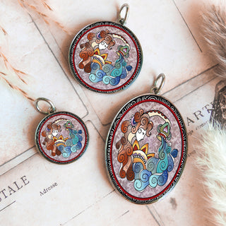 Aquarius Reversible Necklace