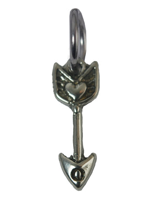 Handcrafted Etched Stainless Art Charm