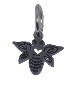 Handcrafted Etched Stainless Art Charm