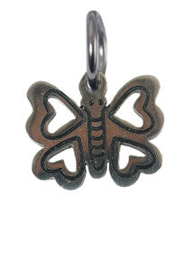 Handcrafted Etched Stainless Art Charm