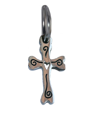 Handcrafted Etched Stainless Art Charm