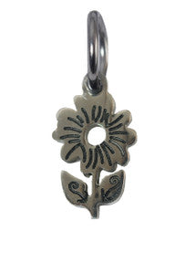 Handcrafted Etched Stainless Art Charm