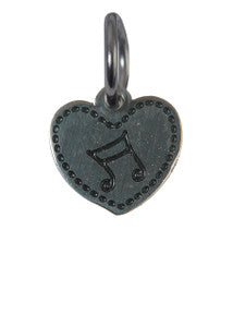 Handcrafted Etched Stainless Art Charm