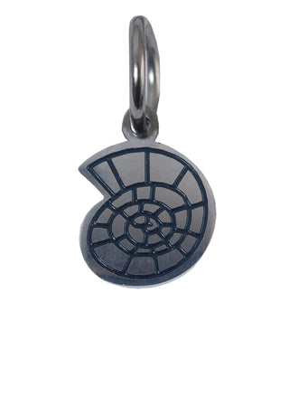 Handcrafted Etched Stainless Art Charm