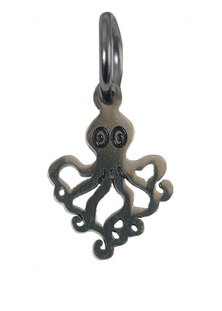 Handcrafted Etched Stainless Art Charm