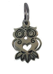 Handcrafted Etched Stainless Art Charm