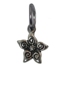 Handcrafted Etched Stainless Art Charm