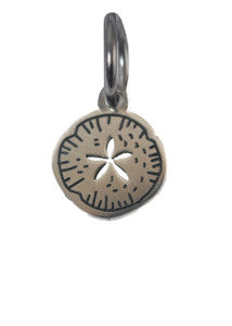 Handcrafted Etched Stainless Art Charm