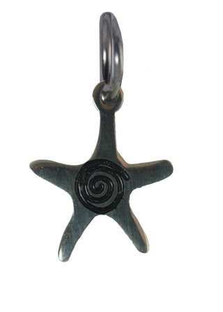 Handcrafted Etched Stainless Art Charm