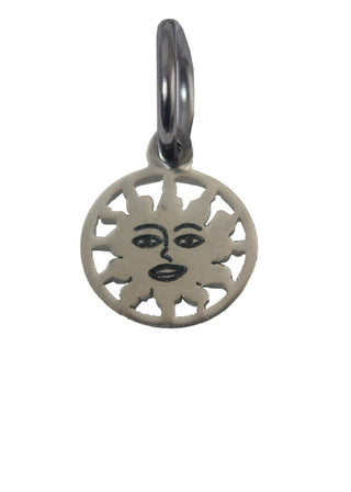 Handcrafted Etched Stainless Art Charm