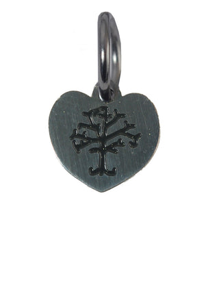 Handcrafted Etched Stainless Art Charm
