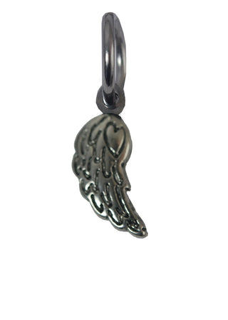 Handcrafted Etched Stainless Art Charm