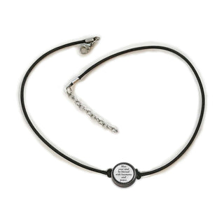 Abstract Reversible Choker Art Necklace