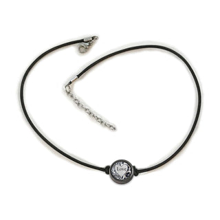 Abstract Reversible Choker Art Necklace