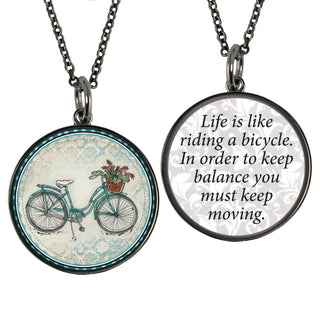 Beach Bike Necklace