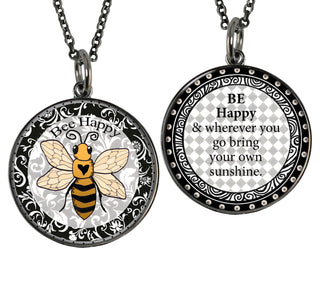 Bee Reversible Necklace