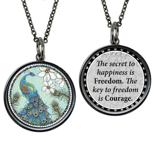Peacock Blue Necklace