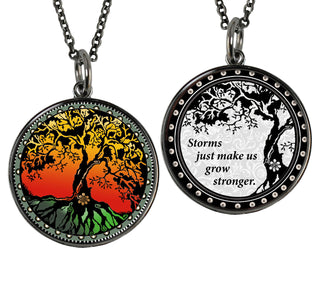 Colorful Tree Of Life Necklace