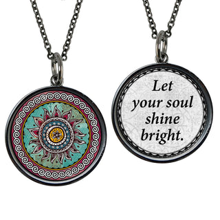 Vintage Sun Necklace