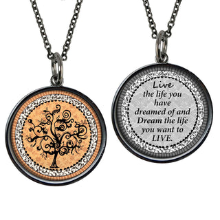 Vintage Tree Of Life Necklace