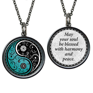 Vintage Yin Yang Necklace