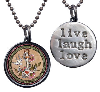Anchor Reversible Necklace