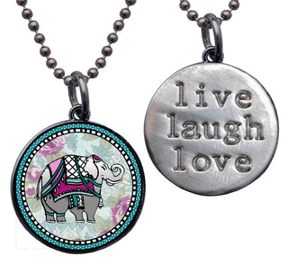 Elephant Pink Necklace