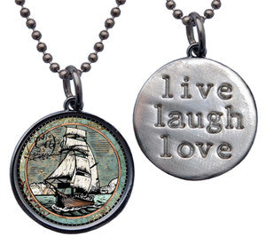 Ship Necklace