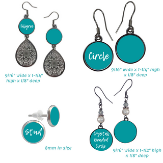 Colorful Tree of Life Earrings