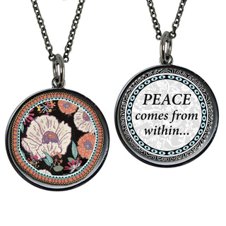 Organic White Flower Necklace
