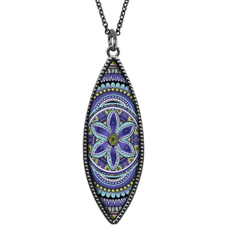 Mandala Fierce Marquise Reversible Pendant