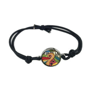 Abstract Music Reversible Bracelet