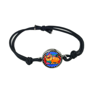 Cat & Mouse Reversible Quote Bracelet