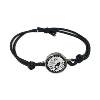 Peacock Black Bracelet