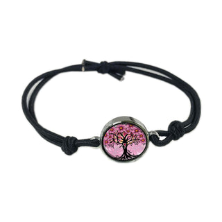 Pink Tree Of Life Bracelet