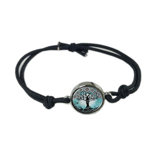 Teal Tree Of Life Bracelet
