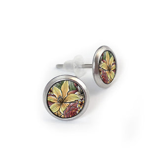 Mixed Flower Earrings
