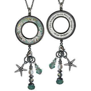 Starfish Nautical Statement Necklace