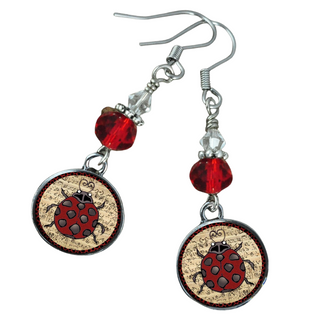 Ladybug Earrings